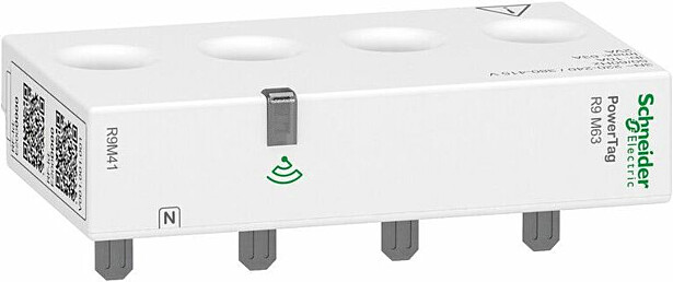 Energiamittari Schneider Electric PowerTag Resi9 Monoconnect 63A 3P+N ylä