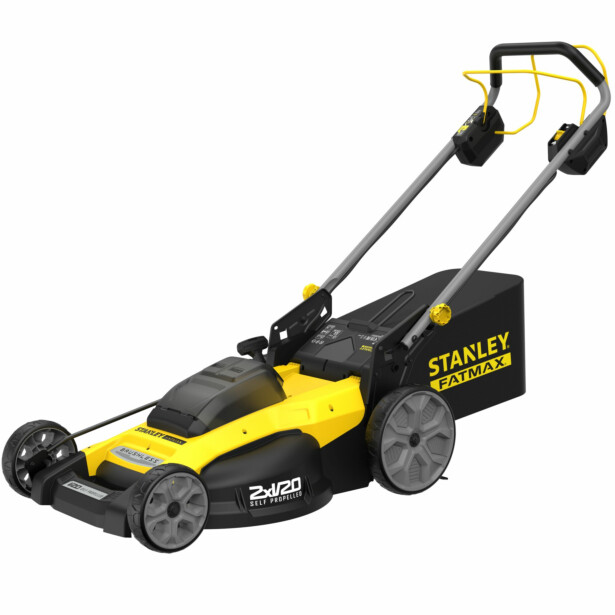 Itsevetävä akkuruohonleikkuri Stanley FatMax V20 SFMCMWS251B-XJ, 51cm, 2x18V, ilman akkuja