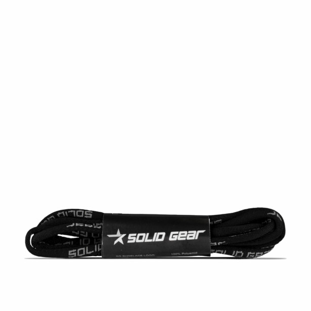 Kengännauhat Solid Gear 20008 musta, koko 180cm