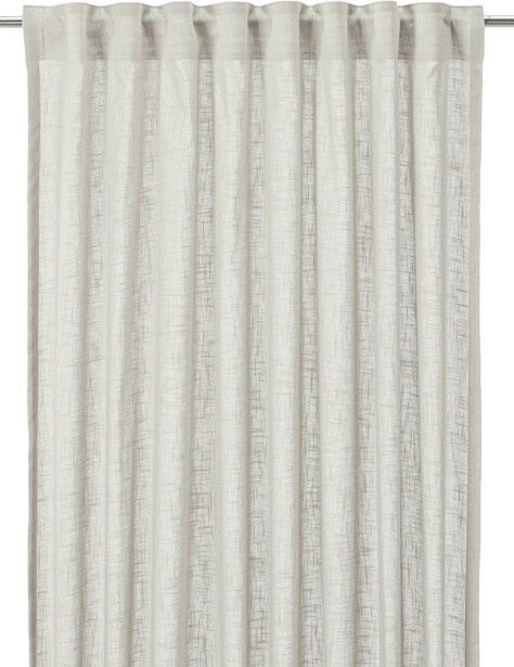 Sivuverho Svanefors Otila, 125x250cm, 2kpl/pkt, beige