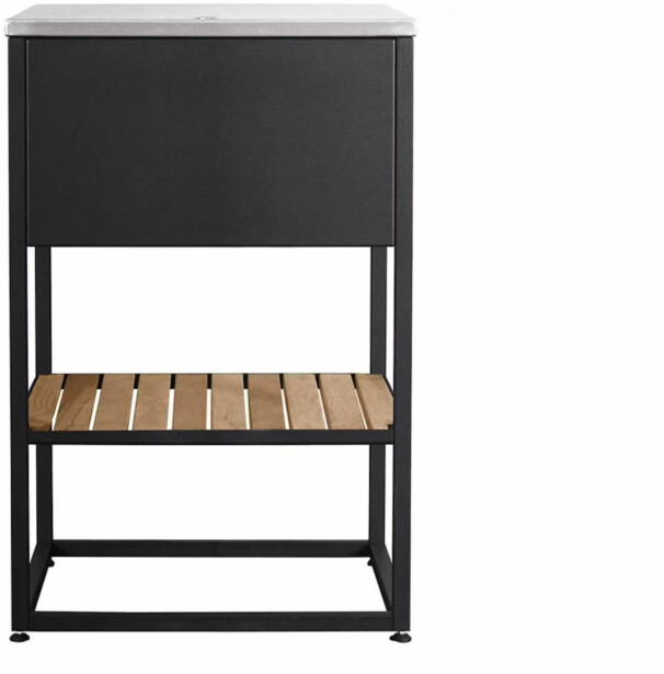 Kesäkeittiön kulmamoduuli Skeldervik Stainless Countertop