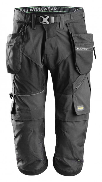 Piraattihousut Snickers Workwear FlexiWork 6905, eri värejä