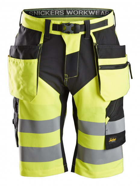 Huomiotyöshortsit Snickers Workwear FlexiWork 6933, lk 1, eri värejä