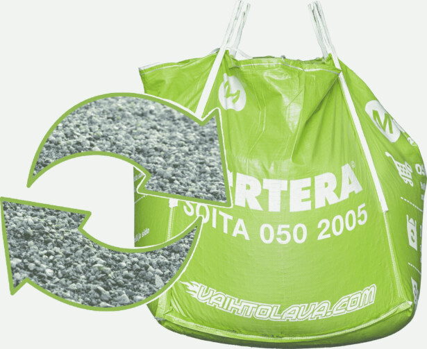 Hiekoitushiekka Sortera Suursäkki M