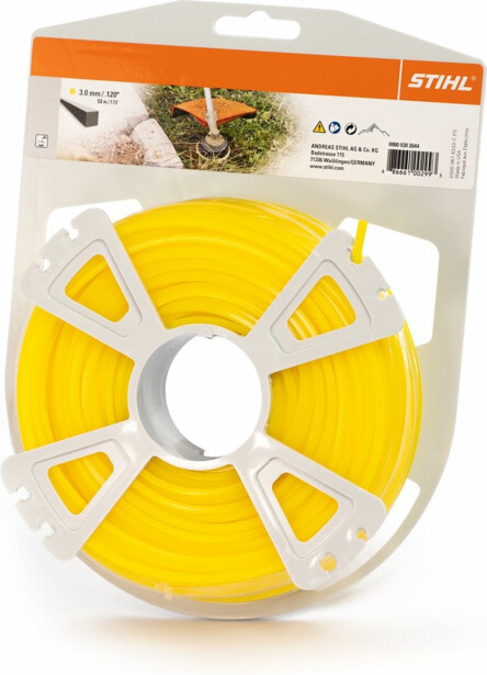Trimmerin siima Stihl, nailonrulla, 3.0mm, neliö