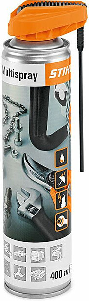 Monitoimisuihke Stihl Multispray, 400ml, voiteluun/puhdistukseen