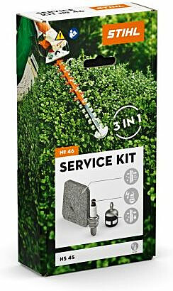 Pensasleikkurin huoltosarja Stihl 46 HS 45 2-MIX -malliin