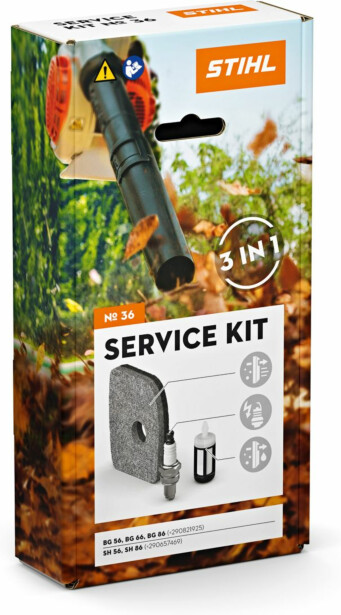 Stihl huoltosarja 36 ​​BG/SH 56- ja BG/SH 86 -malleihin