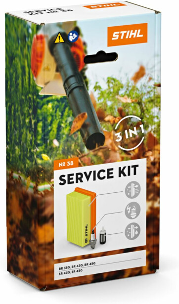 Stihl huoltosarja BR 350-, BR 450- ja SR 450 -malleille