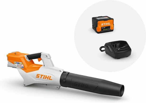 Akkulehtipuhallin Stihl BGA 50, 36V, sisältää AK 20 -akun ja laturin