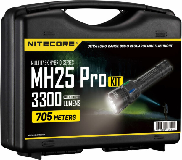 Nitecore MH25 Pro Hunting kit taskulamppu