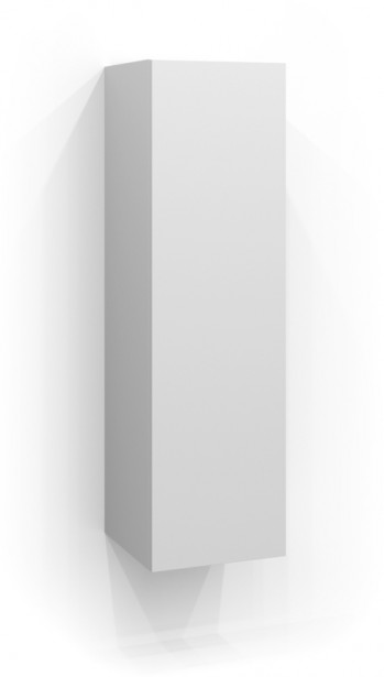 Korkea kaappi Svedbergs, 120x35cm, valkoinen