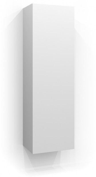 Korkea kaappi Svedbergs, 160x50cm, valkoinen