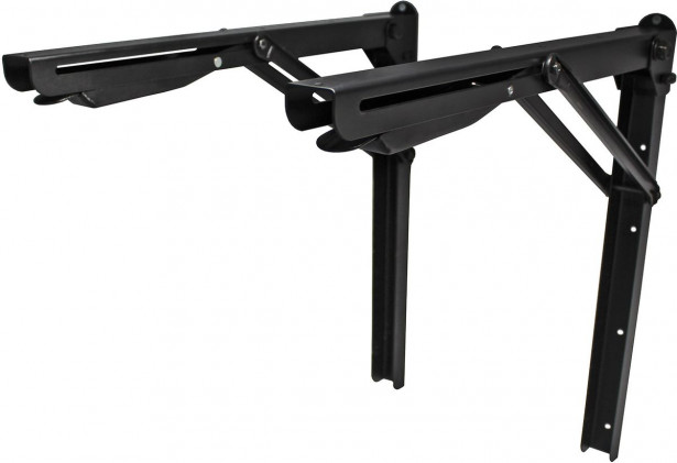 Taittokannake pöydälle Pisla, 2kpl, 560x580mm, musta