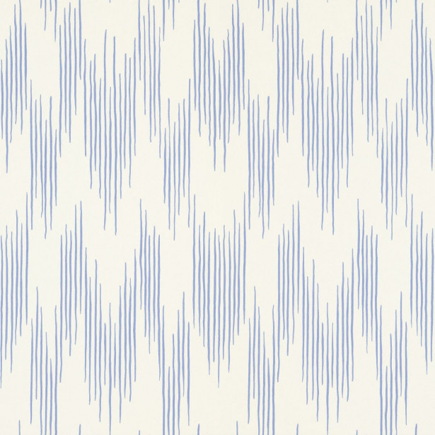 Tapetti Långelid/Von Brömssen Ikat sininen 0.53x10.05m, non-woven