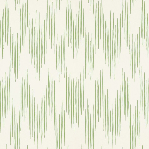 Tapetti Långelid/Von Brömssen Ikat vihreä 0.53x10.05m, non-woven