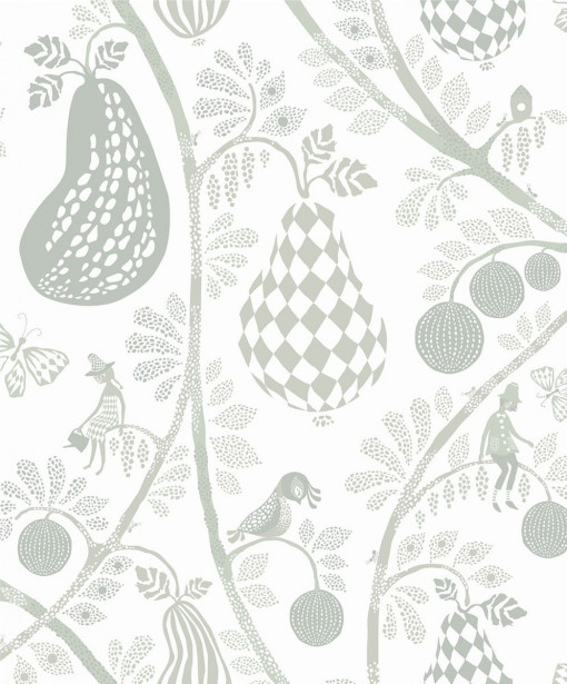 Tapetti Littlephant Fruit garden vaaleanvihreä 0.53x10.05m, non-woven