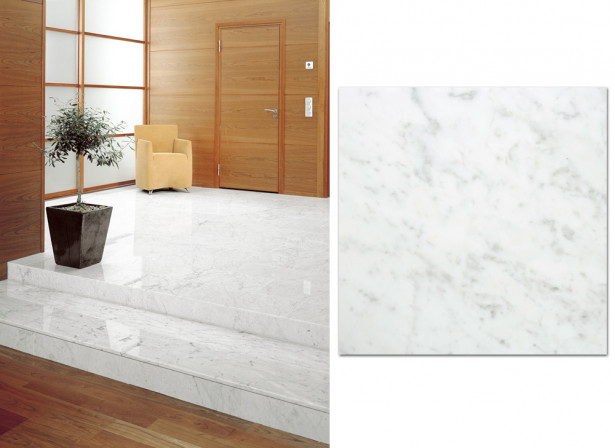 Marmorilaatta Bianco Carrara C, 305x305mm