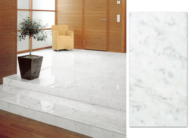 Marmorilaatta Bianco Carrara C, 610x305mm