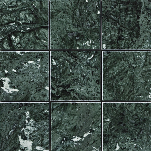 Marmorilaatta Verde Guatemala, 300x300mm