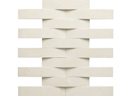 Marmorimosaiikki Crema Marfil Aalto, 225x300mm