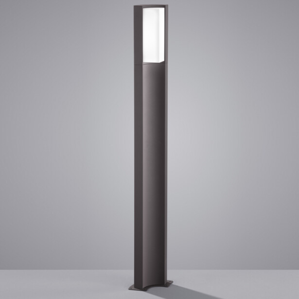 Pylväsvalaisin Suez, LED 8.5W, IP54, 110cm, musta