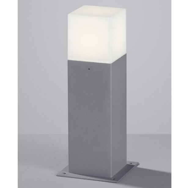 Pylväsvalaisin Hudson, sis. 4W LED, IP44, 30cm, harmaa