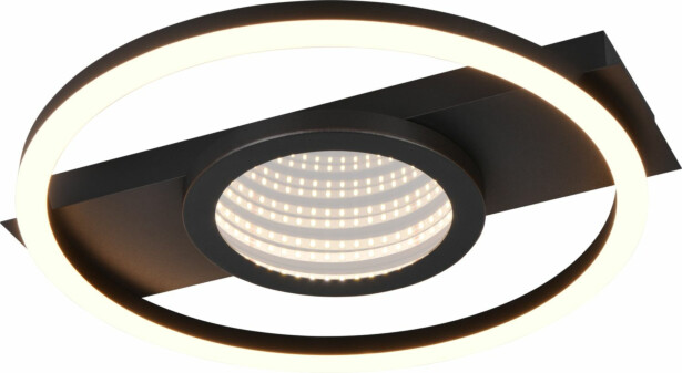 LED-katto-/seinävalaisin Trio Wheeler, pyöreä