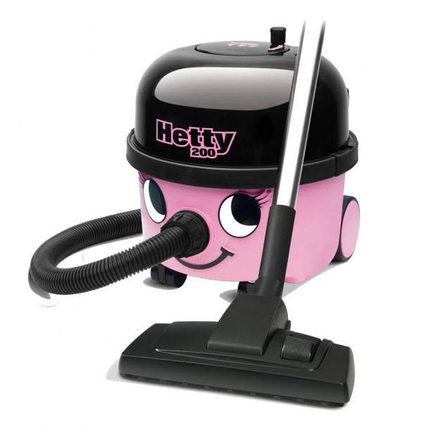 Pölynimuri Numatic Hetty Original HET200-11, musta/pinkki