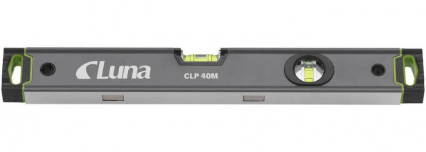 Puusepän vesivaaka Luna Tools CLP, 40cm, magneeteilla