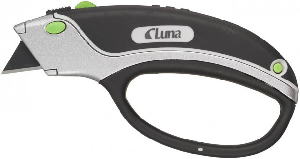 Yleisveitsi Luna Tools LUK-40Q, 18cm, Push Lock, alumiinirunko, sormisuoja