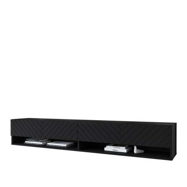 TV-taso A 180 MDF, musta (6807)