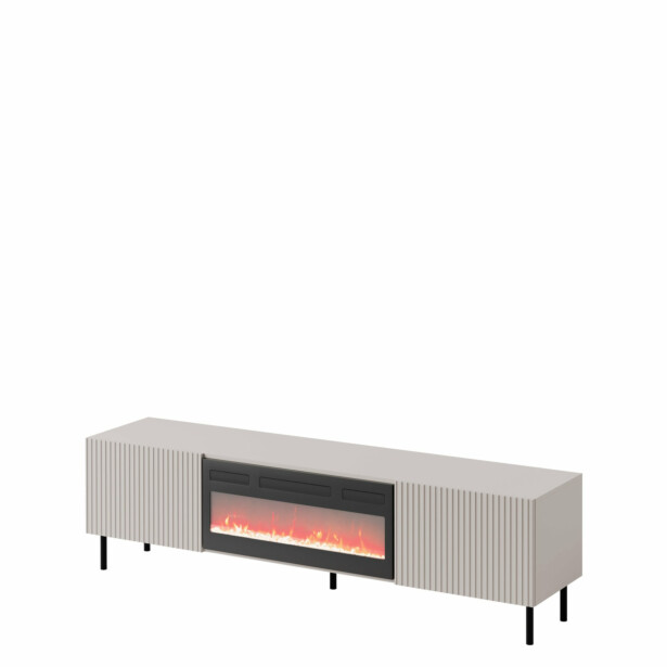 TV-taso ARUBA 2D sähkötakalla, beige (1348)