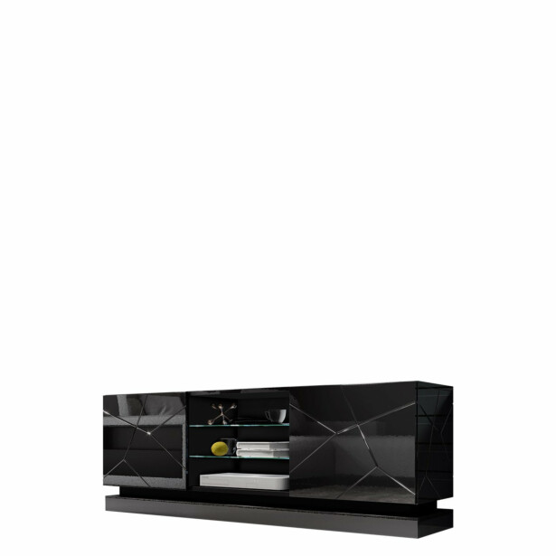 TV-taso QIU 160, musta (3260)