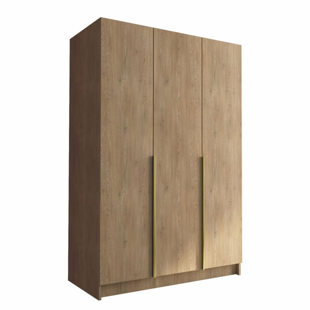 Vaatekaappi CALIA I, beige/kulta (0260)