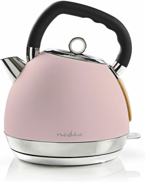 Vedenkeitin Nedis KAWK520EPK, 1.8l, vaaleanpunainen