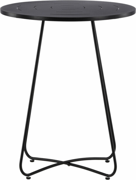 Parvekepöytä Venture Home Bacong, ø60cm, musta