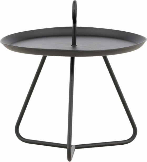 Sivupöytä Venture Home Pamplona, ø40cm, musta
