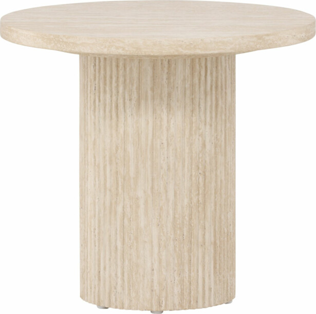 Sohvapöytä Venture Home Härön, ø50cm, beige