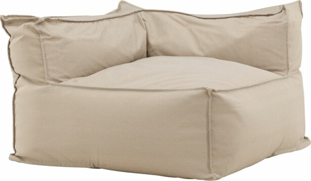 Säkkituolisohvan kulma-osa Venture Home Rambo, beige