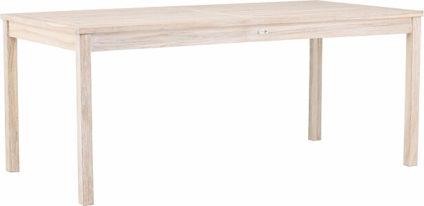 Ruokapöytä Venture Home Kenya, 180x90cm, vaalea puu