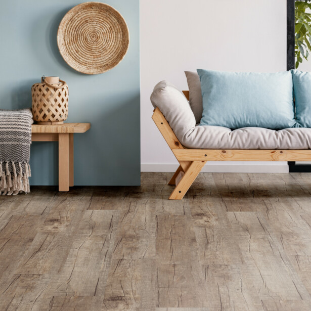 Vinyylikorkki Concept Floor Ecoline, Oak Fossil, ruskeanharmaa