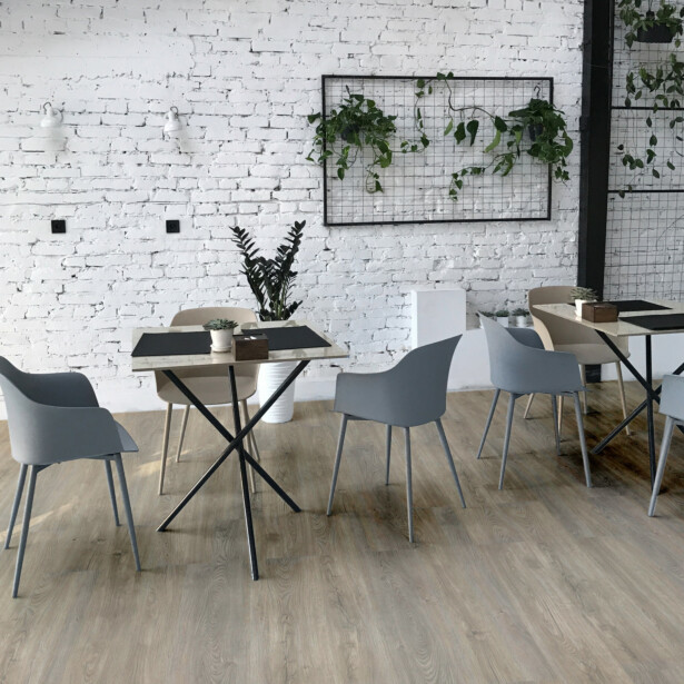 Vinyylikorkki Concept Floor Ecoline, Oak Grey, harmaa