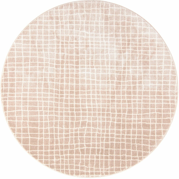 Matto VM Carpet Aari, mittatilaus, pyöreä, beige