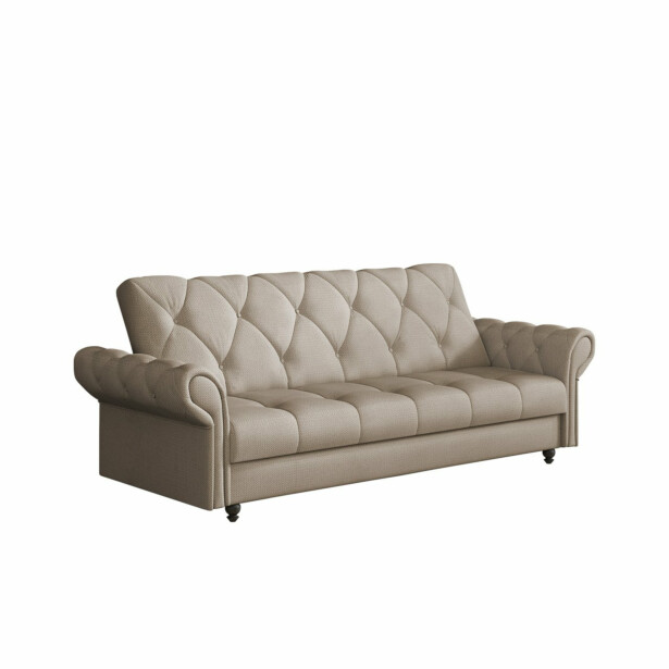 Vuodesohva BONA, 3-istuttava, beige (7775)