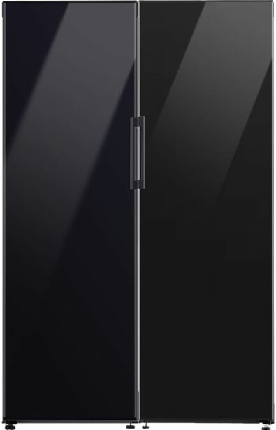 Jääkaappi ja pakastin Samsung Bespoke RR39C76C722EF sekä RZ32B76C622EF, musta
