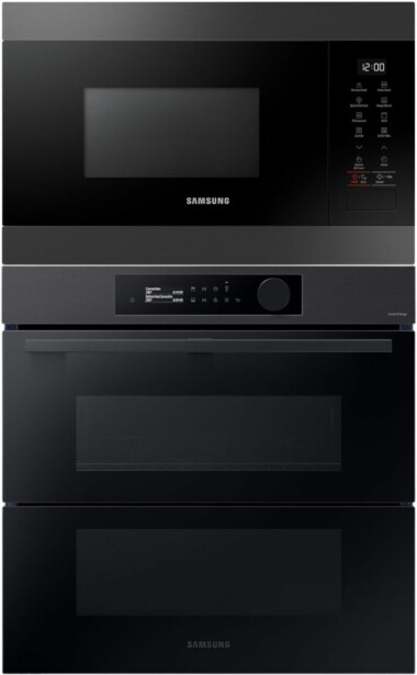 Uuni ja mikroaaltouuni Samsung NV7B57508AB sekä MG22M8284AM, integroitava