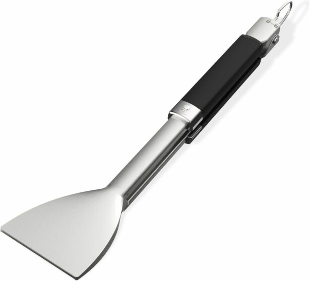 Litteäpäiset grillipihdit Weber Flat Grip Tongs, ruostumaton teräs