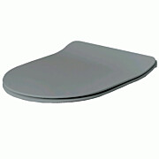 WC-istuimen kansi Lavabo Glomp Mini, soft close, harmaa