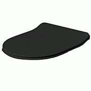 WC-istuimen kansi Lavabo Glomp Mini, soft close, mattamusta